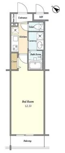 BLESS北新宿【4階】の間取り