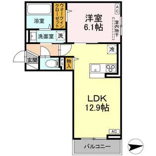 RESUA向中野 D棟【3階】の間取り
