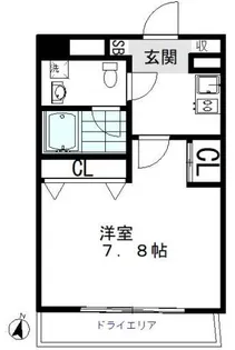 モントベルク烏山の間取り