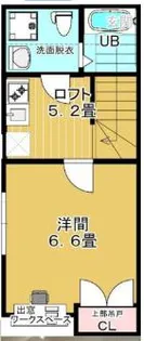 kasta松原【2階】の間取り