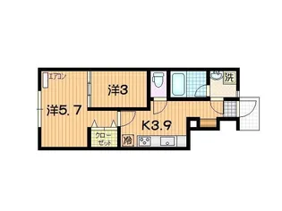COTAN(コタン)【1階】の間取り