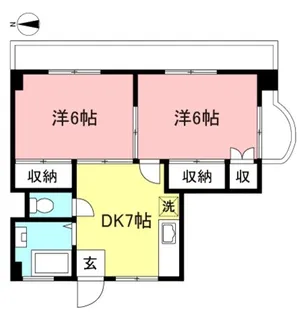 椿ビルディング【4階】の間取り