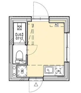 PROTO武蔵小山III【1階】の間取り