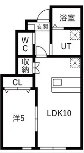 アリトピア【1階】の間取り