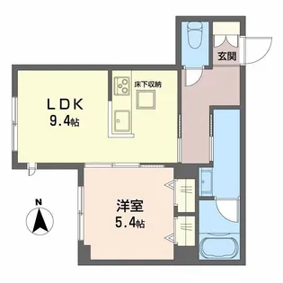 アメリス【1階】の間取り