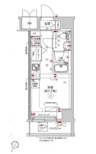 RELUXIA横濱西【1階】の間取り