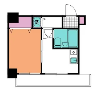 セザール横浜【5階】の間取り
