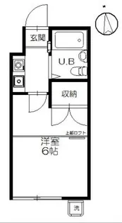 司ハウス辻堂【1階】の間取り
