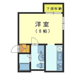 エレガンスコート上市I【1階】の間取り