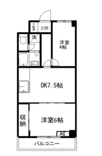 サントミ高島平【2階】の間取り