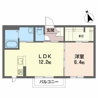 シャーメゾン和【2階】の間取り