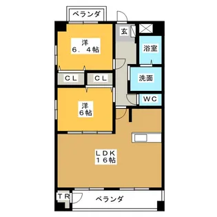 Life Court【2階】の間取り