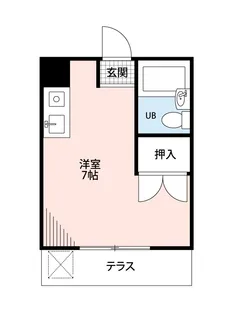リバティーベル北越谷【1階】の間取り