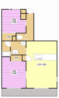 プランドール葵【3階】の間取り