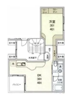 CONTEL KAGURAZAKA【3階】の間取り