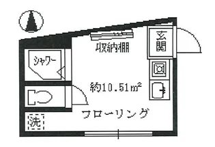 グレースメイク(家具付き)【1階】の間取り