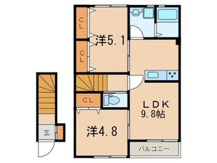 K-STYLE【2階】の間取り