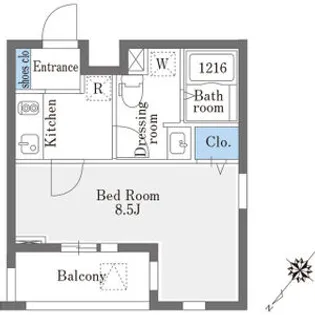 LA DOUCEUR巣鴨EAST【1階】の間取り