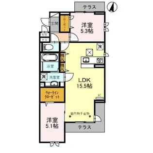 センカ II【1階】の間取り