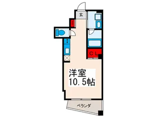 尾竹橋通りビル【4階】の間取り