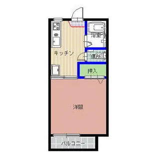 アネックスアライ【2階】の間取り