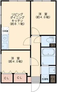 レピュア本郷レジデンス【1階】の間取り