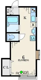 イズ・ステージ【1階】の間取り
