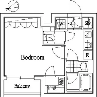 ザ・レジデンス・オブ・トーキョーT12【4階】の間取り