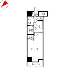 Humanハイム北松戸【3階】の間取り
