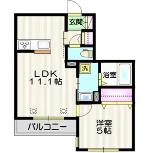 ATLAS東仲町【3階】の間取り