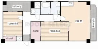 浅野ビル【4階】の間取り