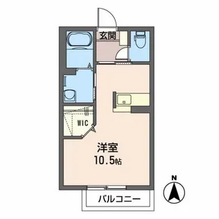 オランジュ【2階】の間取り