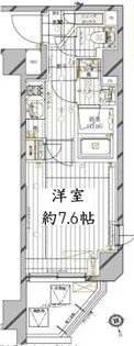 レガリス品川南大井II【3階】の間取り