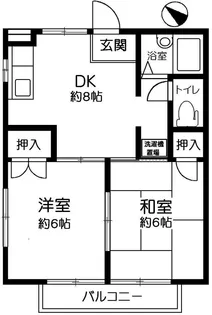 サマックス・OHSAWA【2階】の間取り