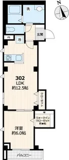 Portofino本郷【3階】の間取り