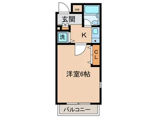 シャルマンフジ南上町【4階】の間取り