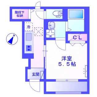 マグノリア【1階】の間取り