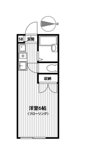 ハイツイースト【2階】の間取り