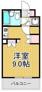 リラッサ柴又【4階】の間取り