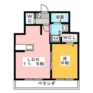 マノワール【2階】の間取り