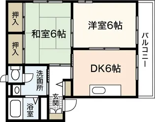フォーレスKN【1階】の間取り