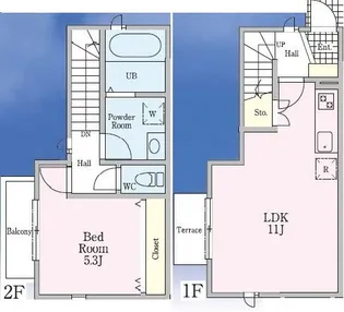 プレ・プラージュの間取り