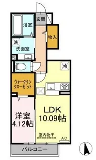 ガーデンリーフ平和台【1階】の間取り