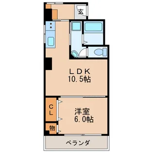 日置マンション【2階】の間取り