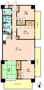 シーブリーズハウス草津【2階】の間取り
