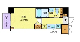 フェルクルールプレスト西横浜【4階】の間取り
