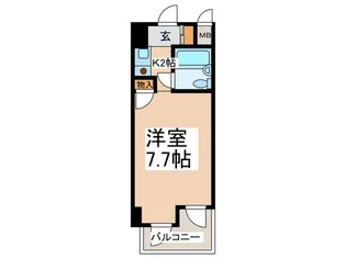 CKすずかけ台【5階】の間取り