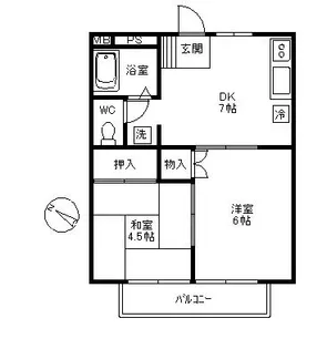ハイムマルマ【2階】の間取り