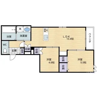 エミネンス【2階】の間取り
