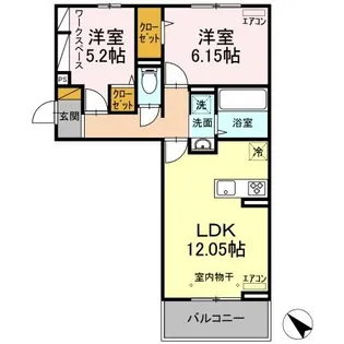 Stella【2階】の間取り